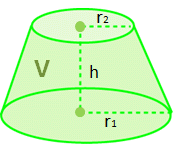 円錐台の公式 体積 面積 数学 エクセルマニア
